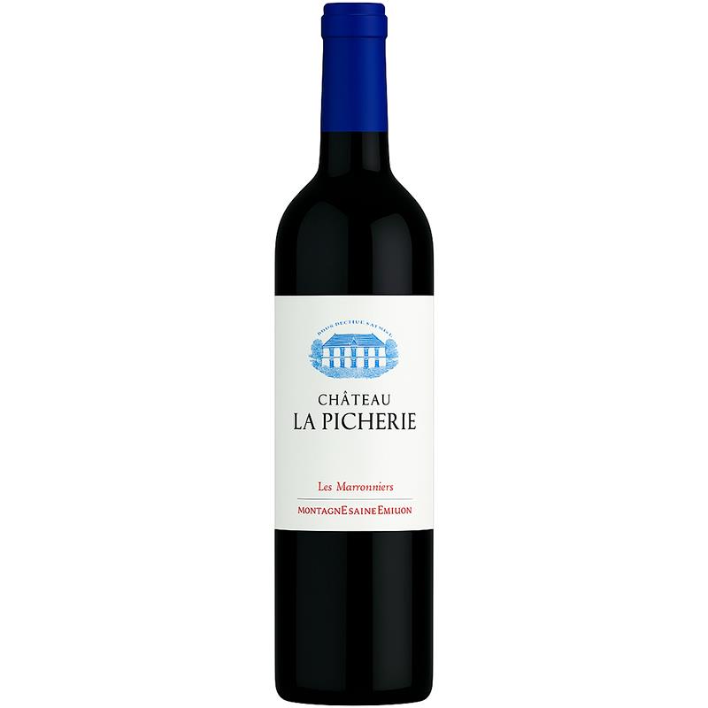 VINHO TINTO CHATEAU LA PICHERIE MONTAGNE SAINT EMILION VERMELHO 750ML 14.5% 2020