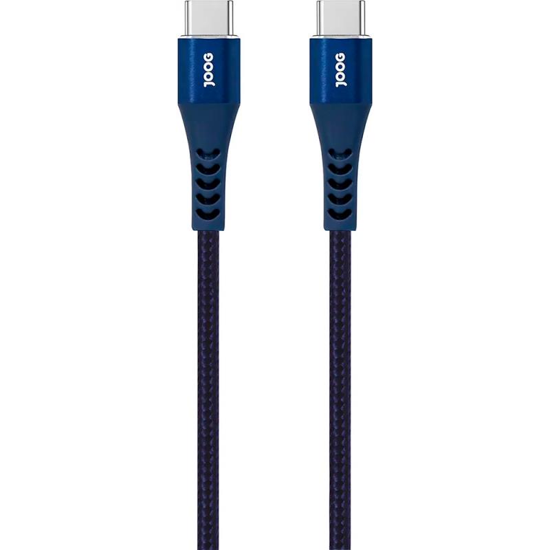 CABO USB-C PARA USB-C JOOG TC-JG 1.8M 100W AZUL