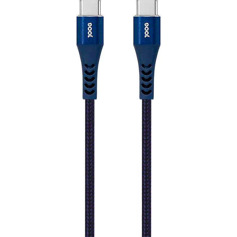 CABO USB- C PARA USB-C JOOG TC-JG 1.2 M 100W AZUL