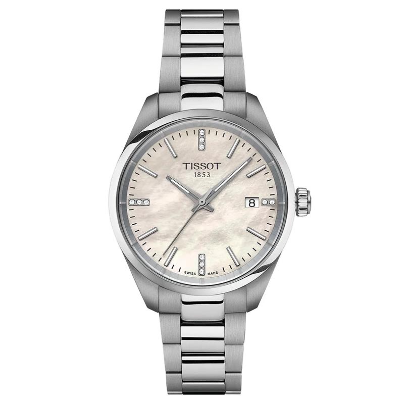 RELOGIO TISSOT PR100 T1502101111600 PRATA/BRANCO