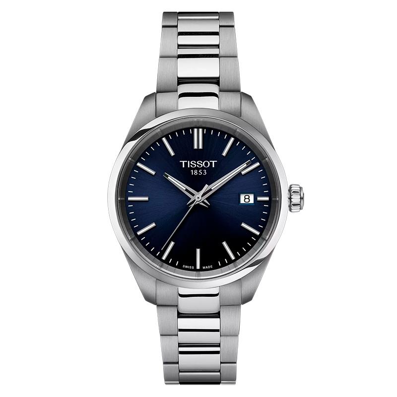 RELOGIO TISSOT PR100 T1502101104100 PRATA/AZUL