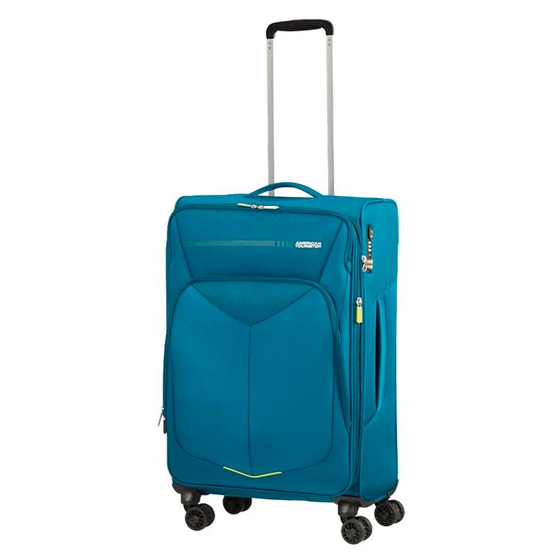 MALA AMERICANTOURISTER SPINNER 67/24 EXP TSA SUMMERFUNK TEAL