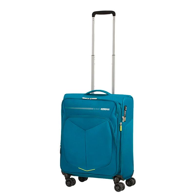 MALA AMERICAN TOURISTER SPINNER 55/20 EXP TSA SUMMERFUNK TEAL
