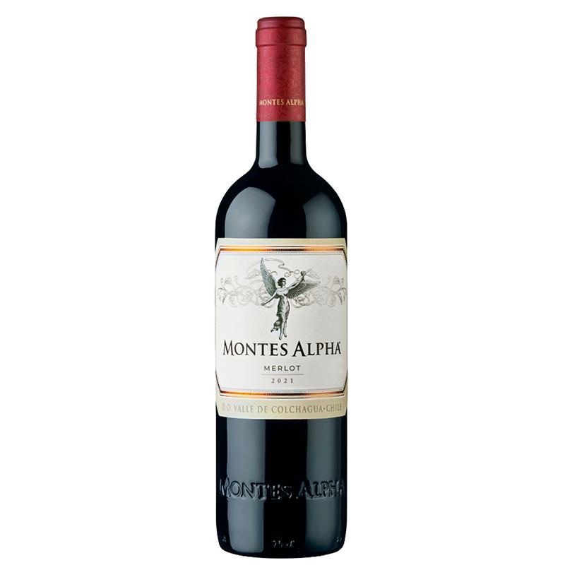 VINHO MONTES ALPHA MERLOT 2021 750ML. 14.5%