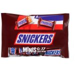 MINI BARRA CHOCOLATE SNICKERS MINIS BAG BOLSA 333G