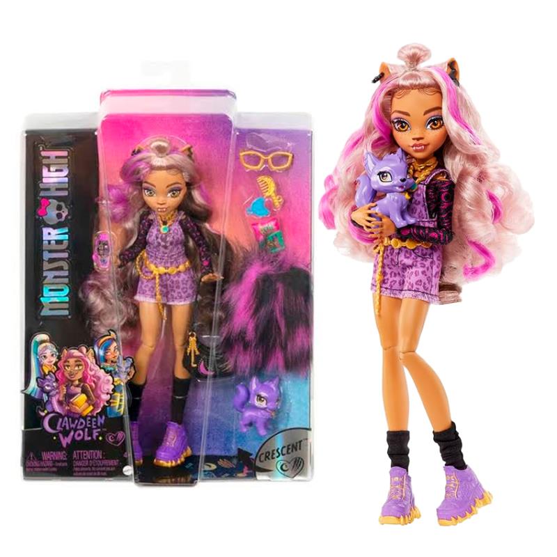 BONECA MATTEL MONSTER HIGH CLAWDEEN WOLF HHK52