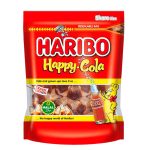 BALAS DE GOMA HARIBO HAPPY COLA GARRAFINHA 250G