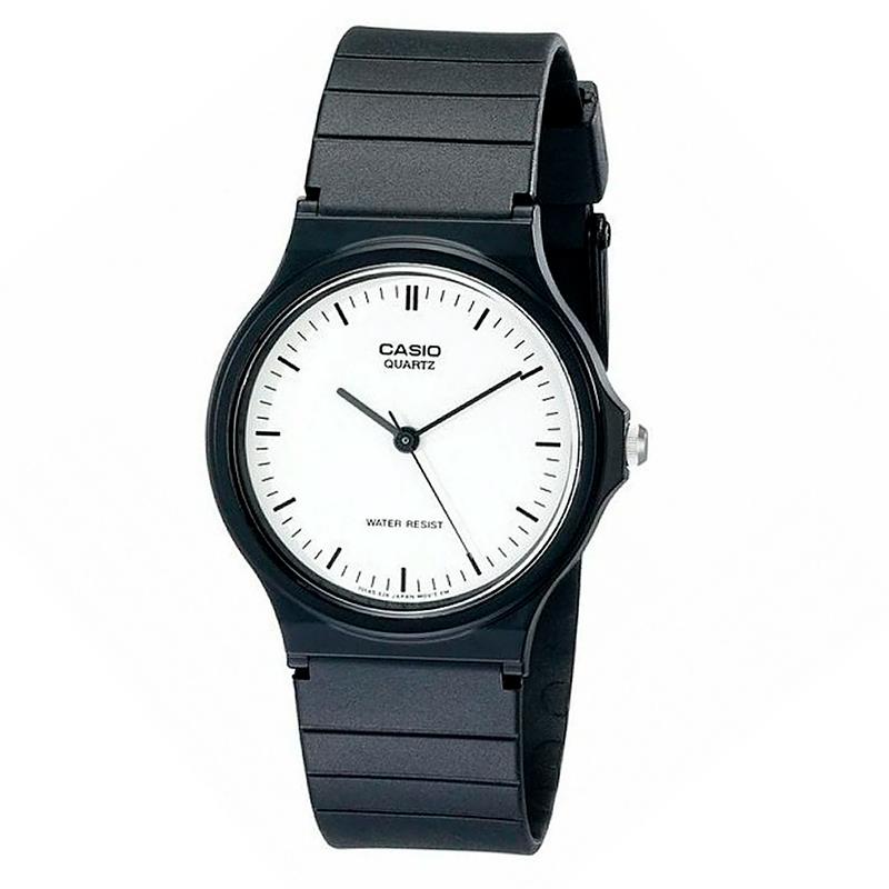 RELOGIO MASCULINO CASIO MQ247E PRETO BRANCO