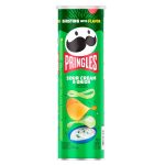 BATATA CHIPS PRINGLES POTATO CHIPS SOUR CREAM ONION 165G
