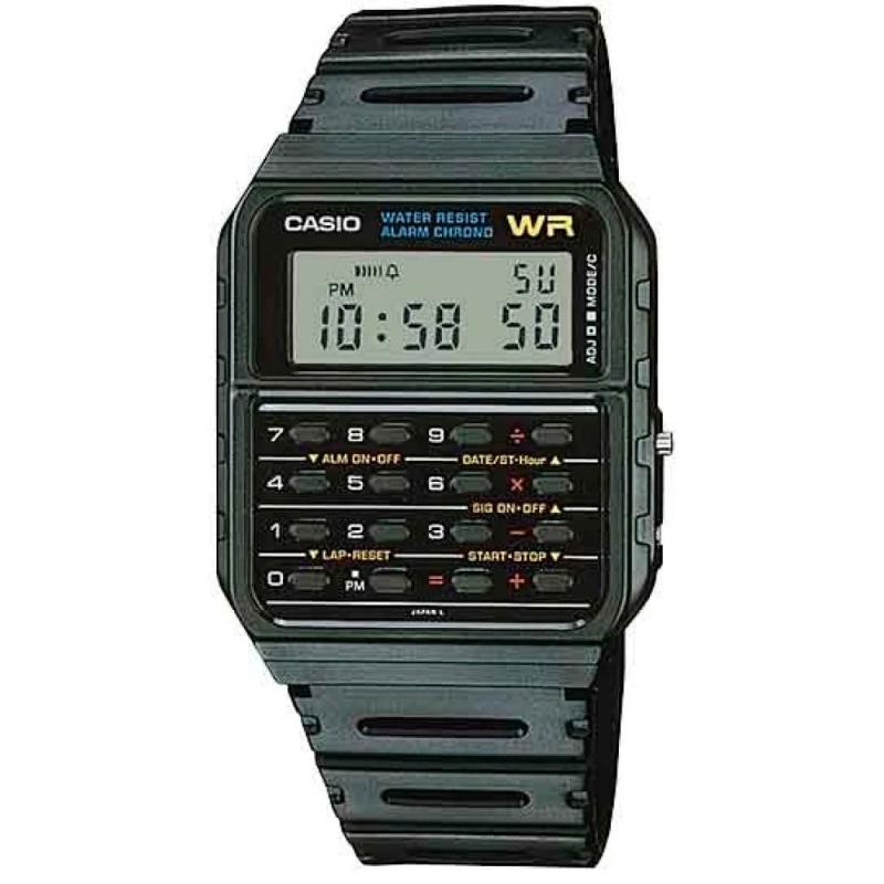 RELOGIO MASCULINO CASIO DIGITAL CA53W1 PRETO