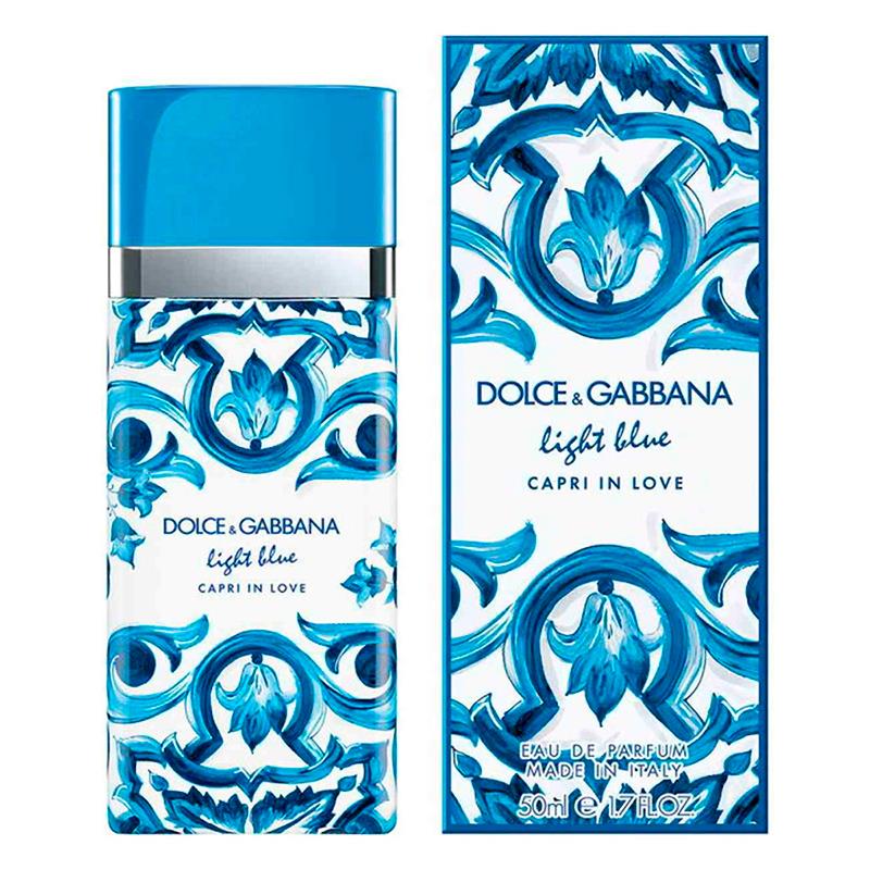 PERFUME FEMININO DOLCE GABBANA LIGHT BLUE CAPRI IN LOVE PF EDP 50ML