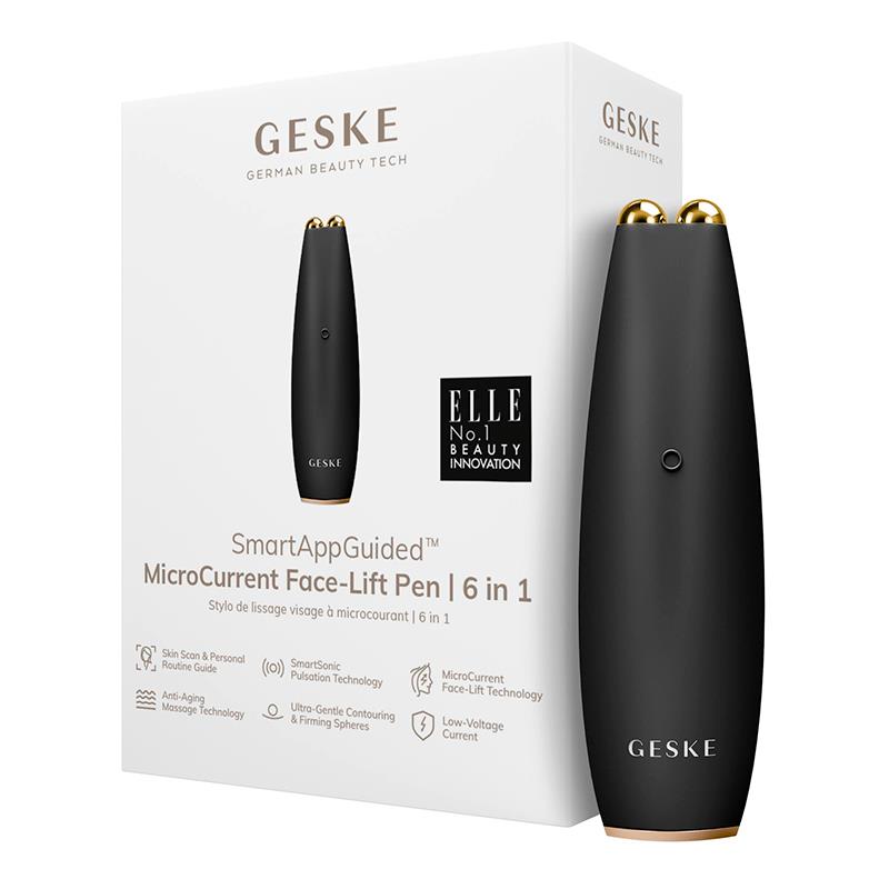 CANETA DE LIFT FACIAL GESKE SMARTAPPGUIDED MICROCURRENT FACE LIFT CINZA