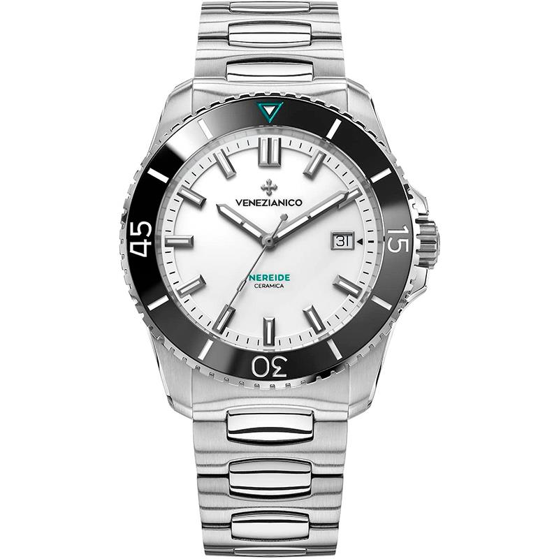 RELOGIO VENEZIANICO NEREIDE CERAMICA 42MM 4521531C MASCULINO
