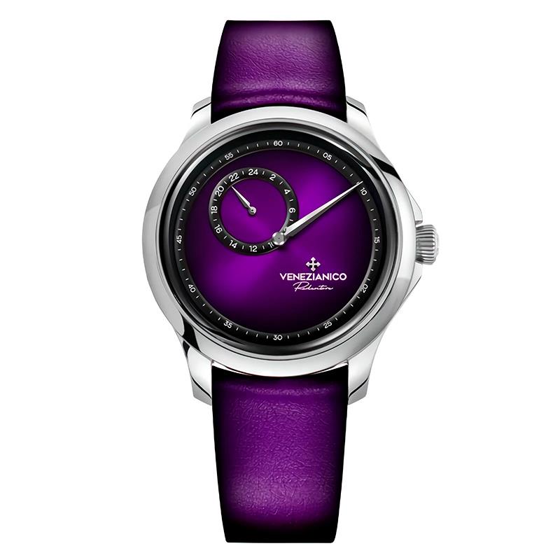 RELOGIO ANALOGICO MASCULINO VENEZIANICO REDENTORE ENIGMA 1221572 ROXO