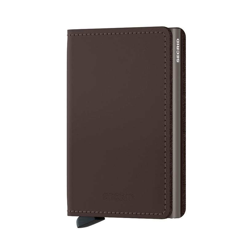 CARTEIRA MASCULINO SECRID SLIMWALLET MATTE SMTRUFFLE MARRON