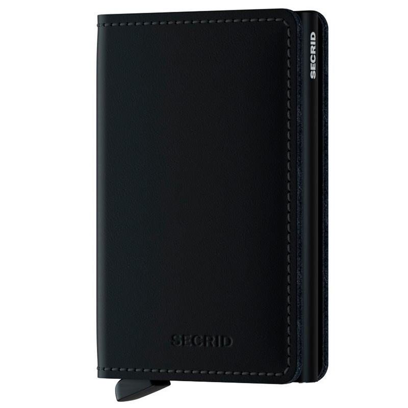 CARTEIRA MASCULINO SECRID SLIM WALLET MATTE SM BLACK PRETO