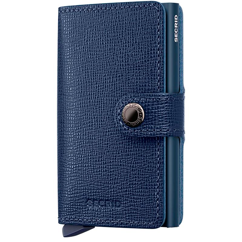 MINI CARTEIRA MASCULINO SECRID DE CARBONO MCABLACK AZUL