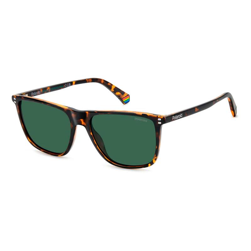 OCULOS DE SOL MASCULINOS POLAROID PLD 6232S 5517140MM HAVANA 20783108655UC