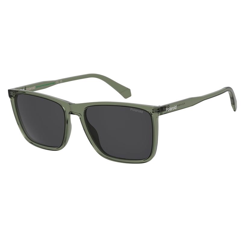 OCULOS DE SOL MASCULINOS POLAROID PLD 4180S 5817145MM VERDE OLIVA 2078504C358M9