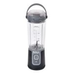 LIQUIDIFICADOR ELETRICO NINJA PORTATIL 2 VELOCIDADES USBC GREY 532ML BIVOLT 50/60HZ