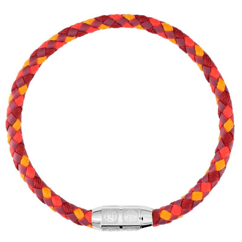 PULSEIRA MASCULINO MONTE CARLO LARANJA VERMELHO ZMB02730