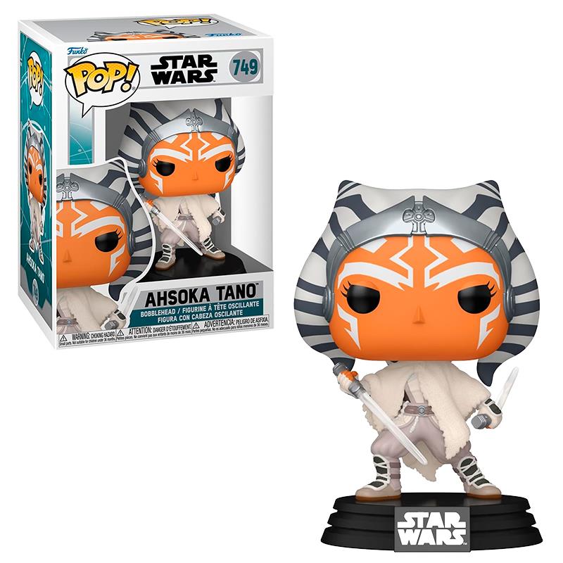 BONECO FUNKO POP STAR WARS AHSOKA TANO 749