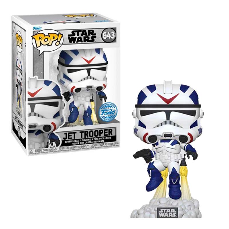 BONECO FUNKO POP STAR WARS JET TROOPER 643 SPECIAL EDITION
