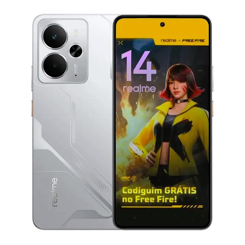 SMARTPHONE REALME DS 14 5G 6.67"/12GB/256GB MECHA SILVER FREE FIRE