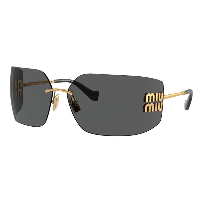 OCULOS DE SOL MIU MIU FEMININO 54YS 5AK5S0 OURO
