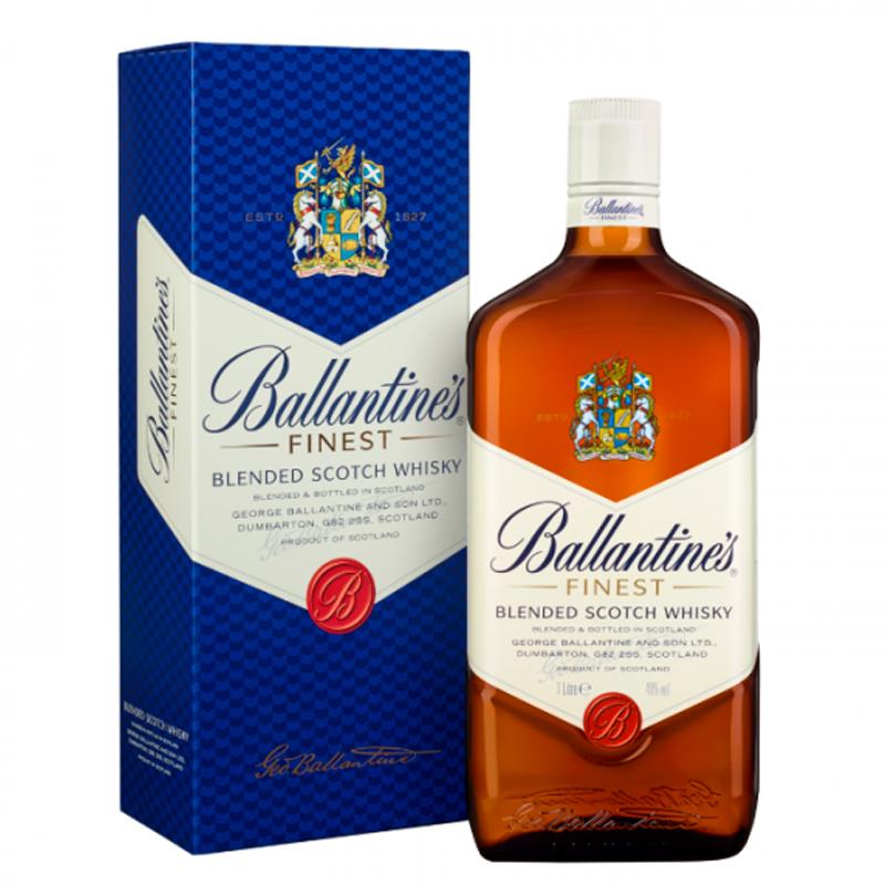 WHISKY ESCOCES BLENDED BALLANTINES FINEST 1L 40%