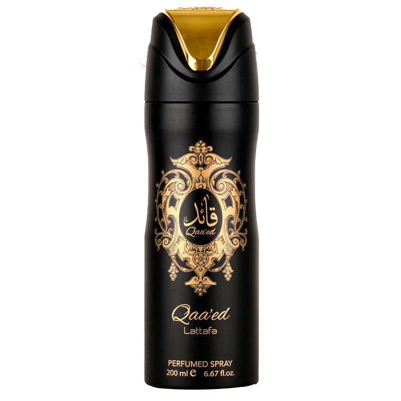 DESODORANTE SPRAY LATTAFA CORPORAL UNISSEX QAAED 200ML