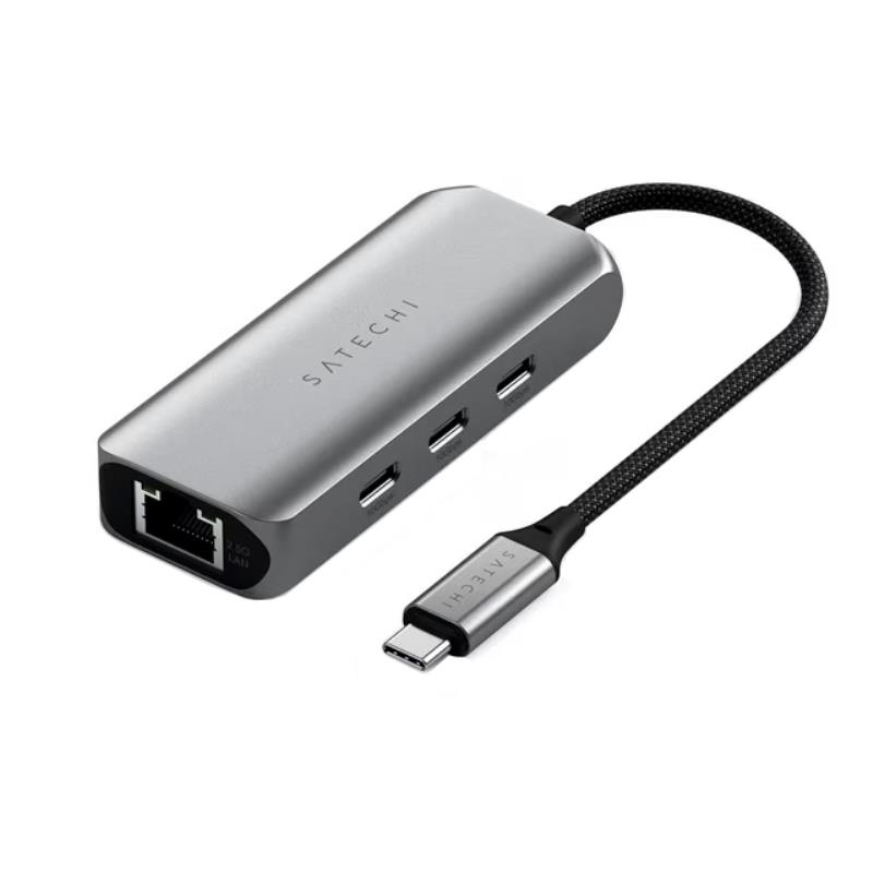 ADAPTADOR SATECHI HUB MULTIPORT STH3C25EM SPACE GREY
