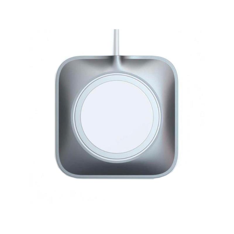 CARREGADOR MAGNETICO SATECHI MAGSAFE COM SUPORTE STAMCCM