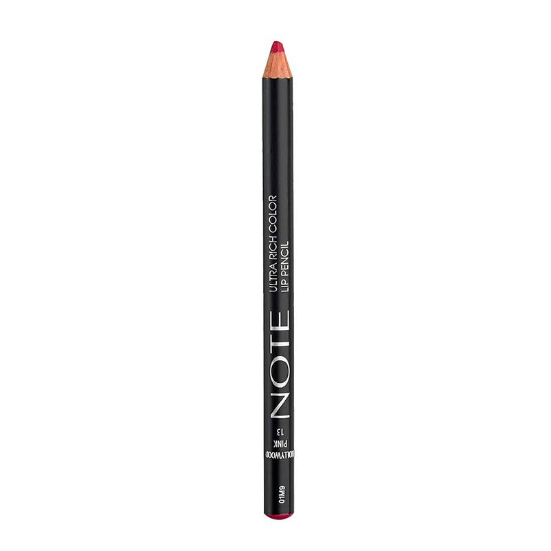 LAPIS LABIAL NOTE ULTRA RICH COLOR LIP PENCIL 13 HOLLYWOOD PINK 1,1G