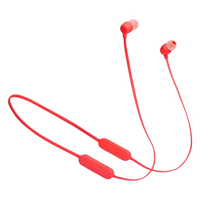 FONE DE OUVIDO JBL S/FIO TUNE T125BT BT VERMELHO