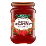 GELEIA MACKAYS STRAWBERRY PRESERVE MORANGO 340G