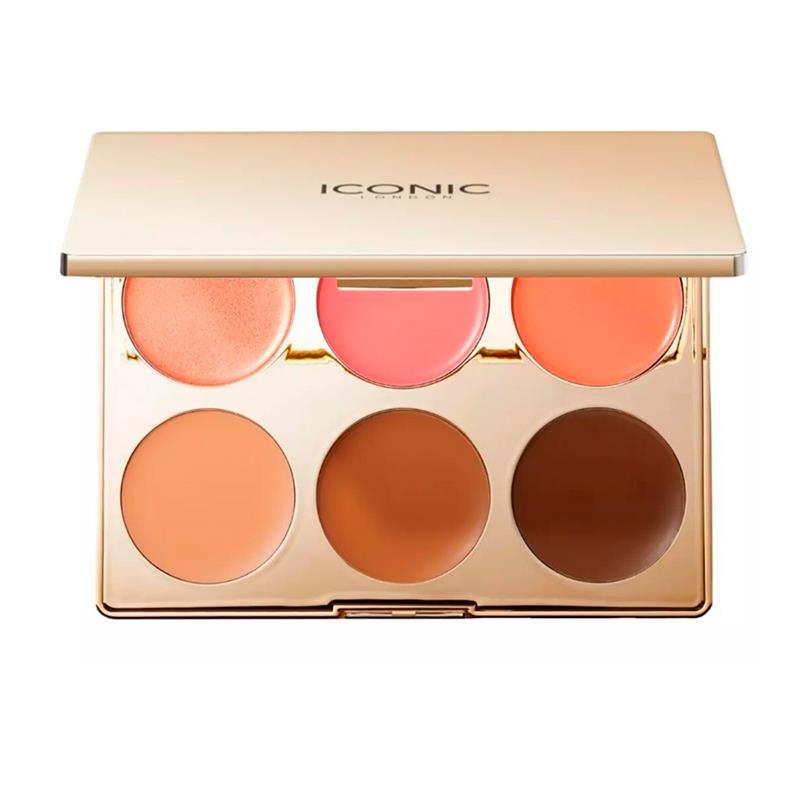 PALETA ICONIC LONDON CREAM BLUSH BRONZE AND HIGHLIGHT CT23001