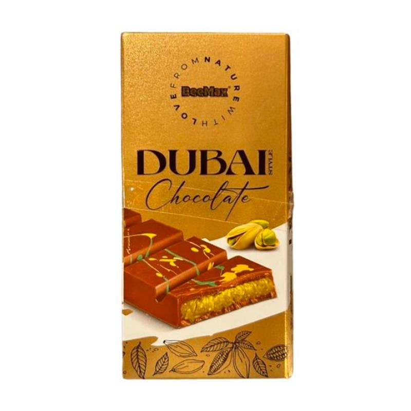 BARRA DE CHOCOLATE BEEMAX DUBAI PISTACHIO 200G