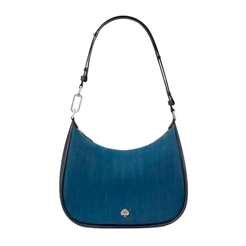 BOLSA DE OMBRO KATE SPADE FEMININA KAYLA SHOULDER DENIM FABRIC BLUE KK082