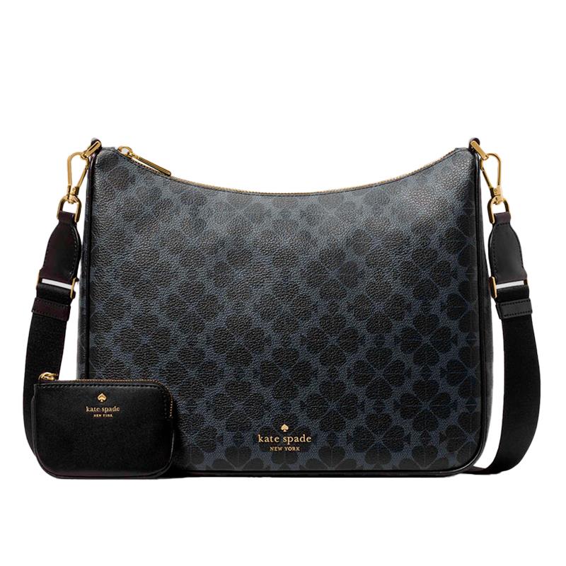 BOLSA DE OMBRO KATE SPADE FEMININA SPADE FLOWER LARGE CROSSBODY BLACK KK148