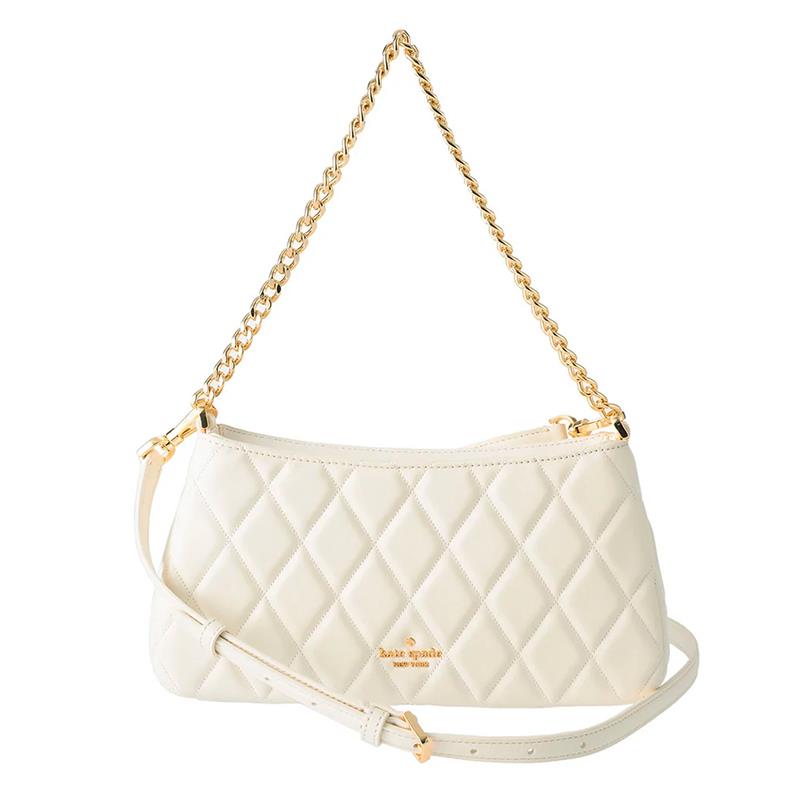 BOLSA DE OMBRO KATE SPADE FEMININA CAREY SMALL CROSSBODY BAG MERINGUE KH428