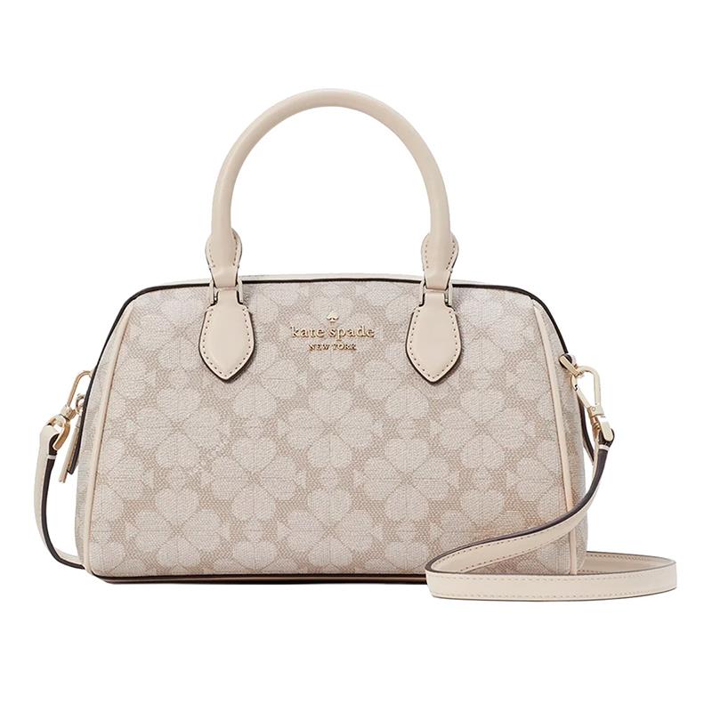 BOLSA DE OMBRO KATE SPADE FEMININA DUFFLE SPADE FLOWER DARK BEIGE KG483