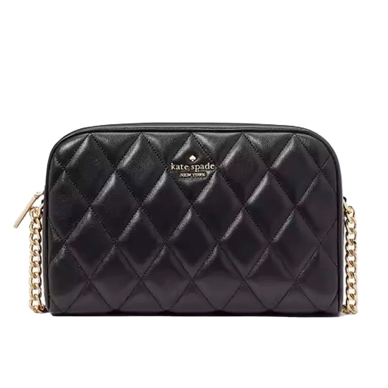 BOLSA DE OMBRO KATE SPADE FEMININA MINI CAMERA BAG BLACK KG425