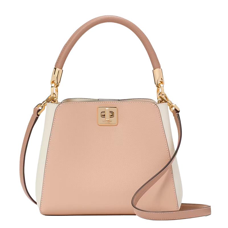 BOLSA DE OMBRO KATE SPADE FEMININA SMALL TOP HANDLE TOASTED HAZELNUT KG749