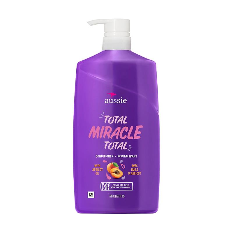 CONDICIONADOR AUSSIE TOTAL MIRACLE COM OLEO DE APRICOT 778ML