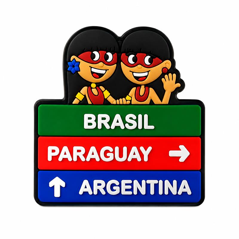 IMA X - NAIPI E TAROBA PLACA BRASIL/PARAGUAY/ARGENTINA