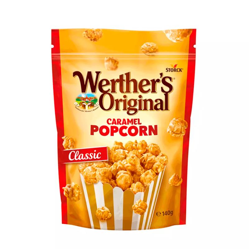 PIPOCA STORCK WERTHERS ORIGINAL DE CARAMELO 140G