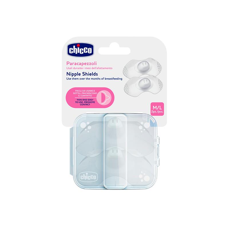 PROTETORES DE SEIO CHICCO NIPPLE SHIELDS M/L 2UN 9034