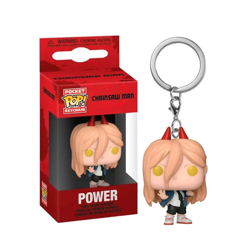 BONECO FUNKO POP CHAVEIRO CHAINSAW MAN POWER 83634