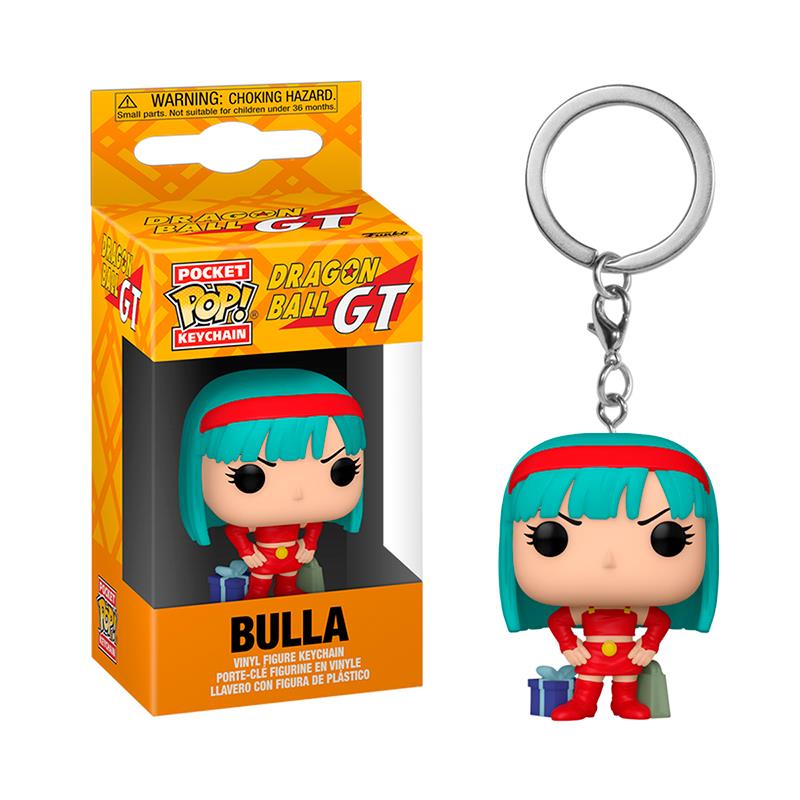 BONECO FUNKO POP CHAVEIRO KEYCHAIN DRAGON BALL GT BULLA 72095